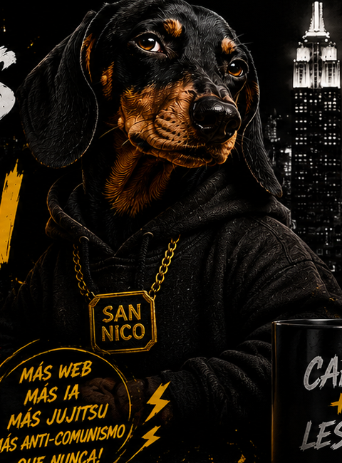 San Nico, el quiltro de los datos